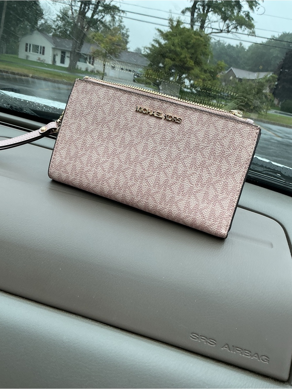 Michael Kors Pink Wristlet Wallet